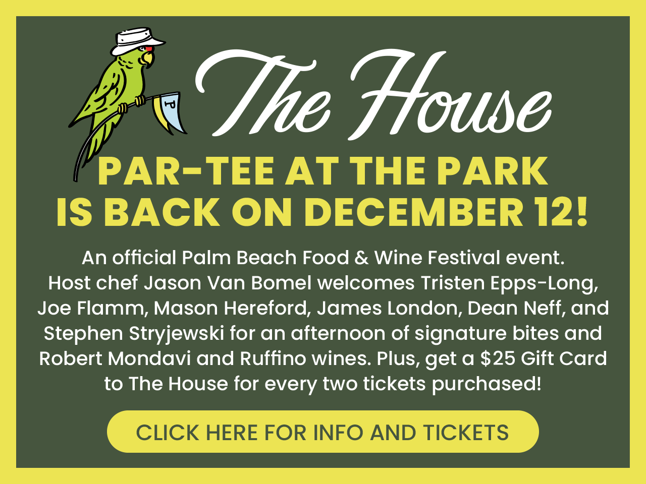 Par-Tee at The Park Is Back on December 12!